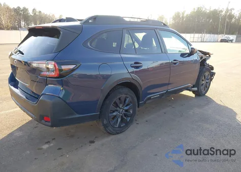 2023 Subaru Outback Onyx Edition from USA, damaged, VIN 4S4BTAJC5P3153802